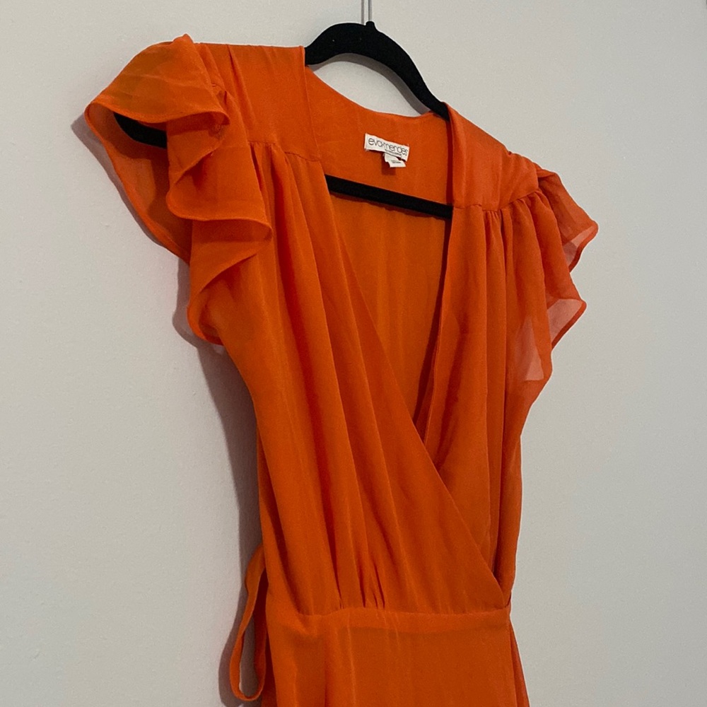 Eva Mendez wrap dress